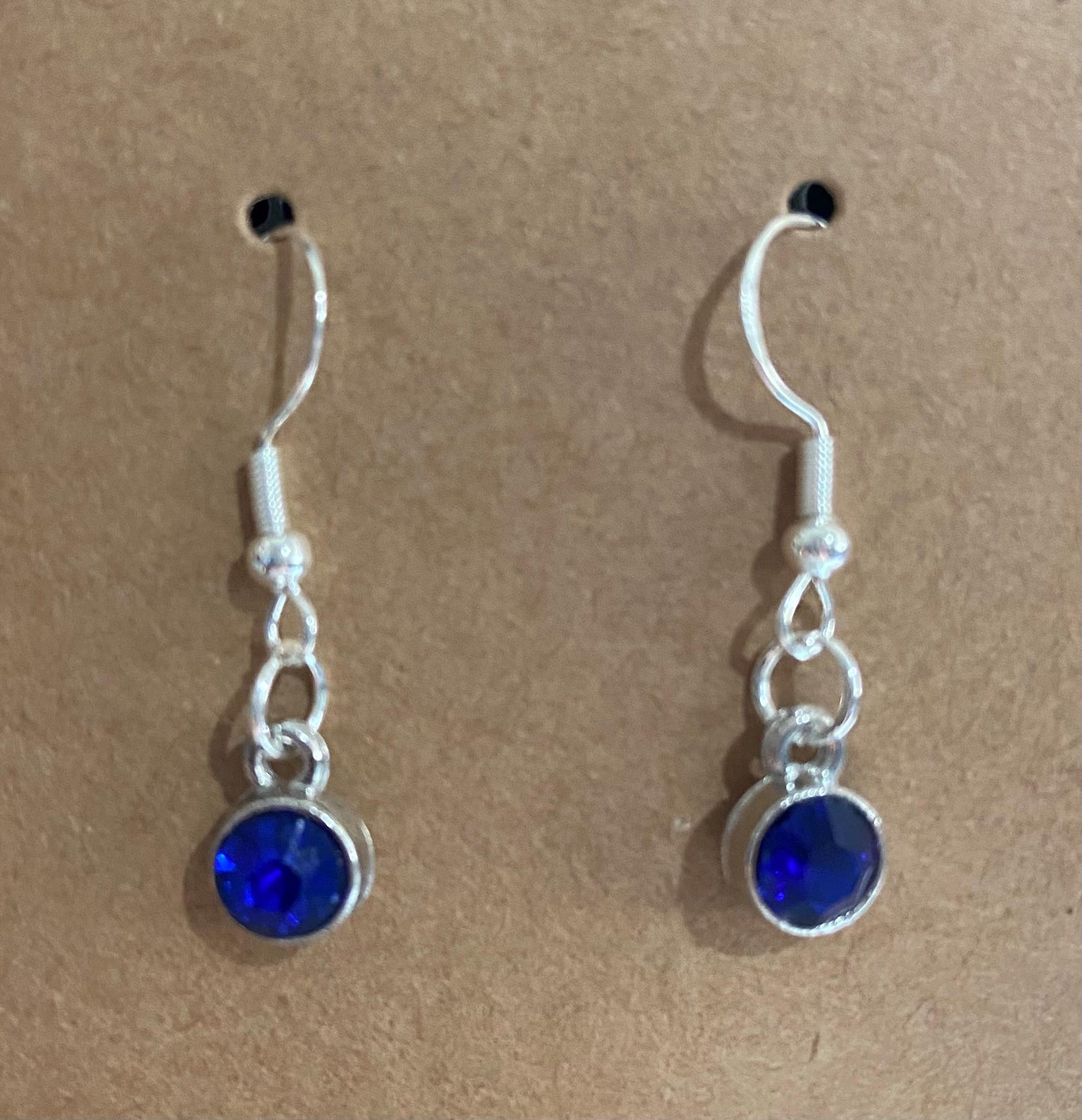 September Birthstone Charm Set: Includes Necklace, Earrings, and Bracelet, all Handmade with Love!